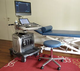 Ultraschalluntersuchungsplatz