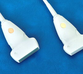 Linearschallköpfe wie sie typischerweise an Fuß und Sprunggelenk zum Einsatz kommen.