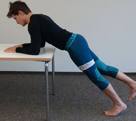 Endposition Übung Rumpfstabilisation - Level 3